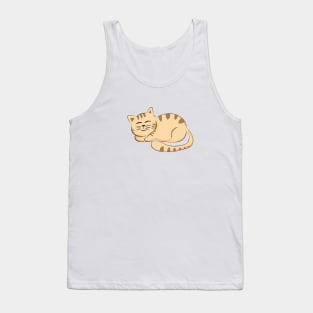 Cat Lovers Graphic Tank Top